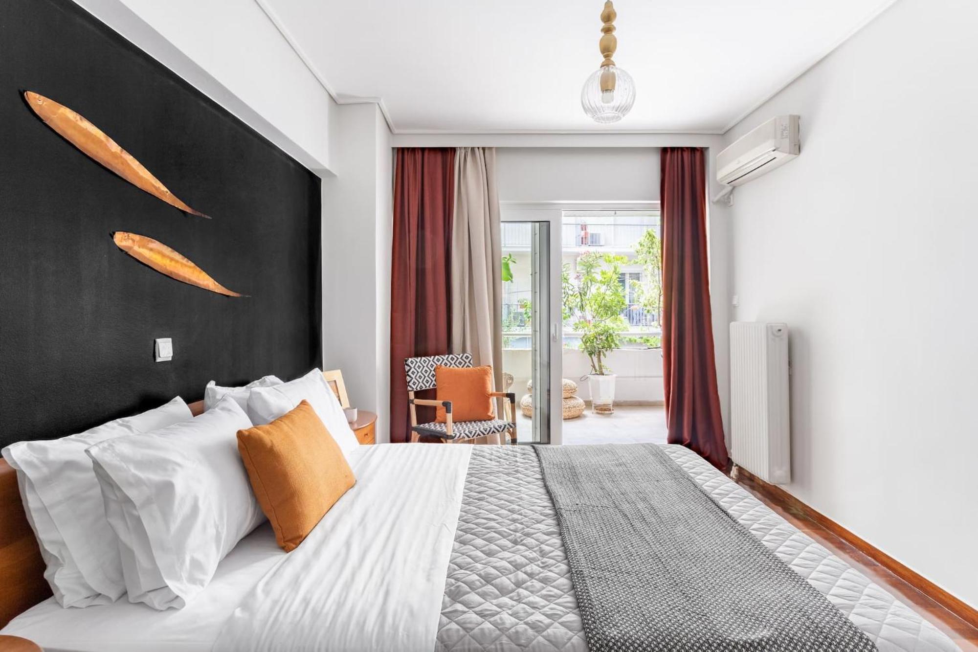 Fresh Detailed Stylish Apartment At Acropolis Athens Ngoại thất bức ảnh